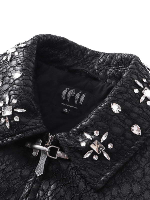 LUMINOUS DAWN STRUCTURED PATCHWORK JACKET