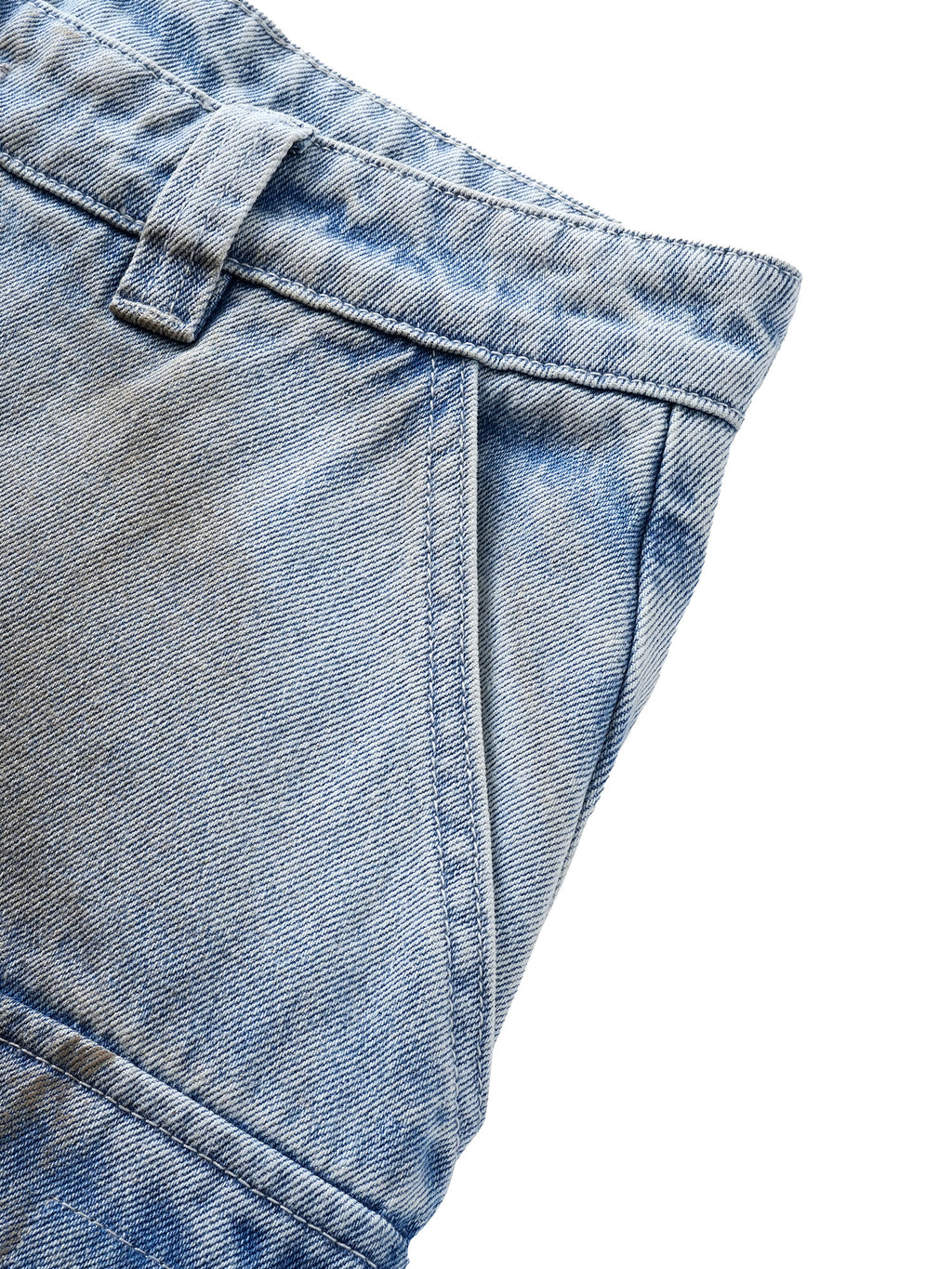 DISCIPLE ADJUSTABLE MULTI-POCKET WIPE DIRTY OVERALLS