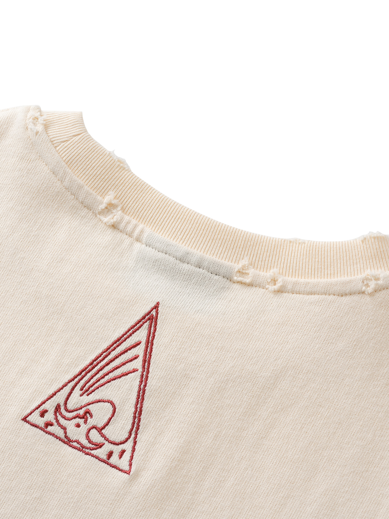 DISCIPLE TWO-TONE PRINTED L/S TEE