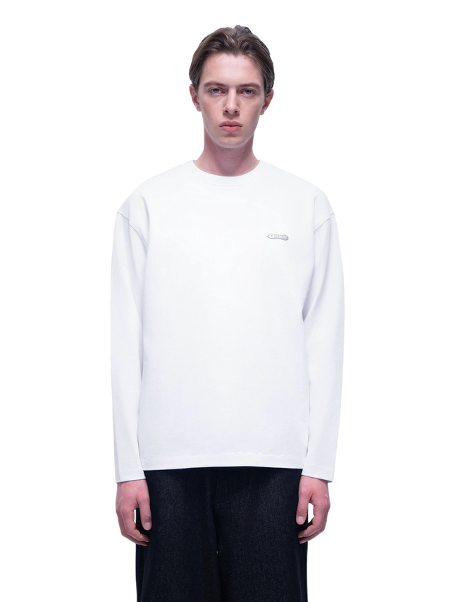 LUMINOUS DAWN FLOCKED LOGO 長袖 Tee
