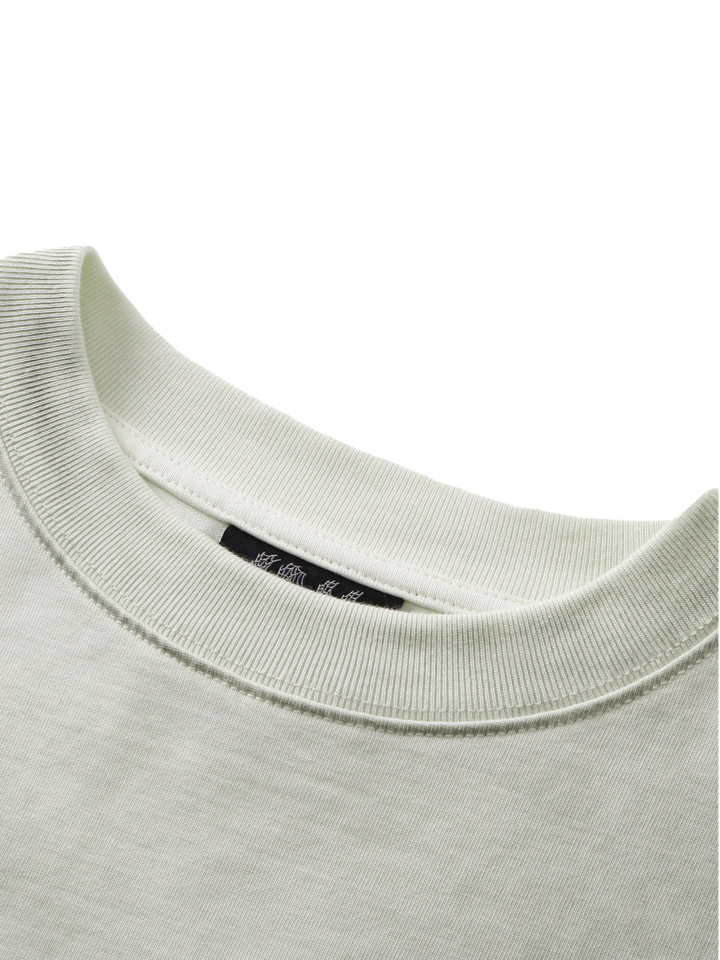 TBHNP Luminous Dawn knight badge washed t-shirt, white — men's streetwear graphic tee