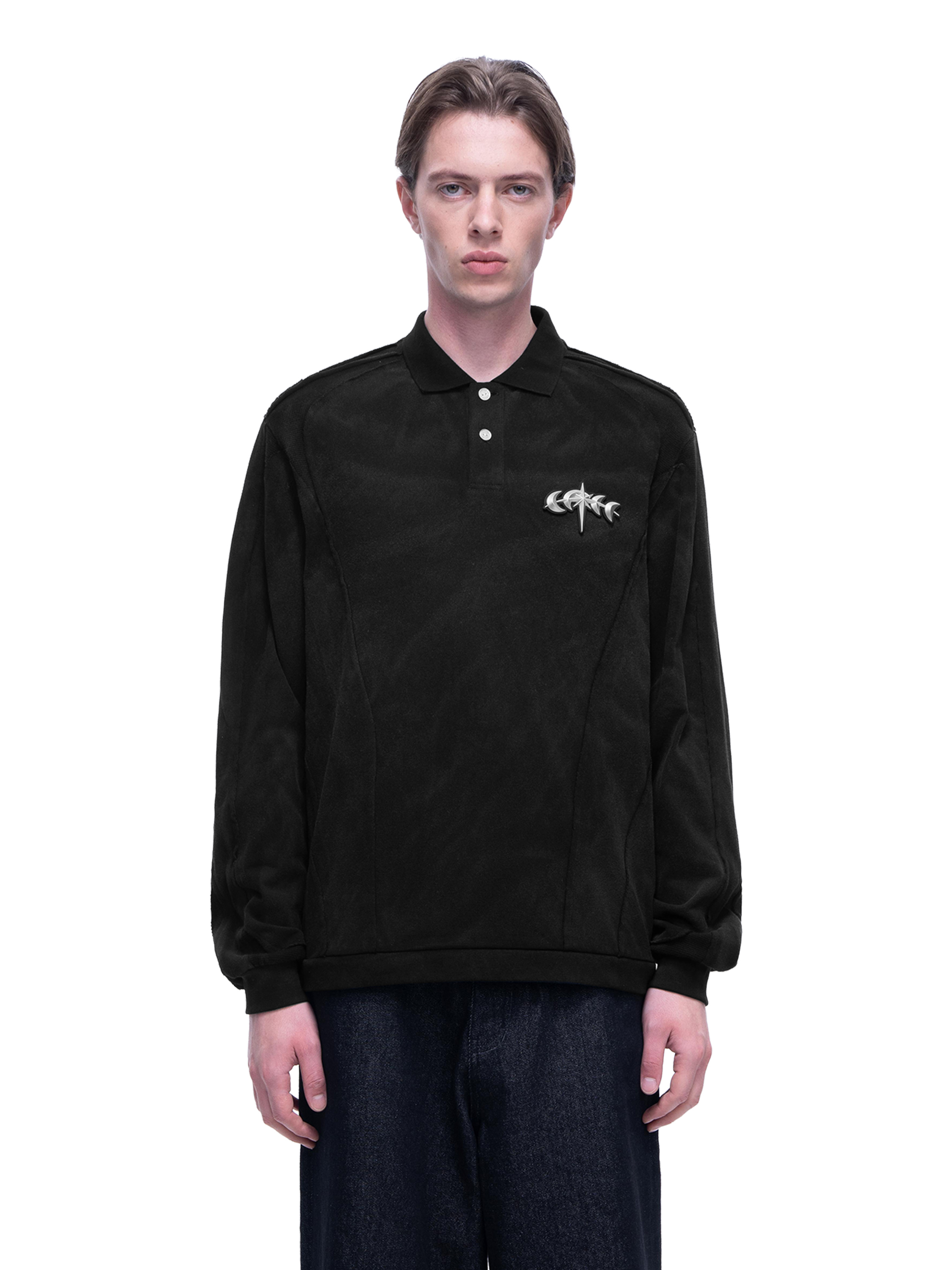 LUMINOUS DAWN STRUCTURED POLO L/S TEE