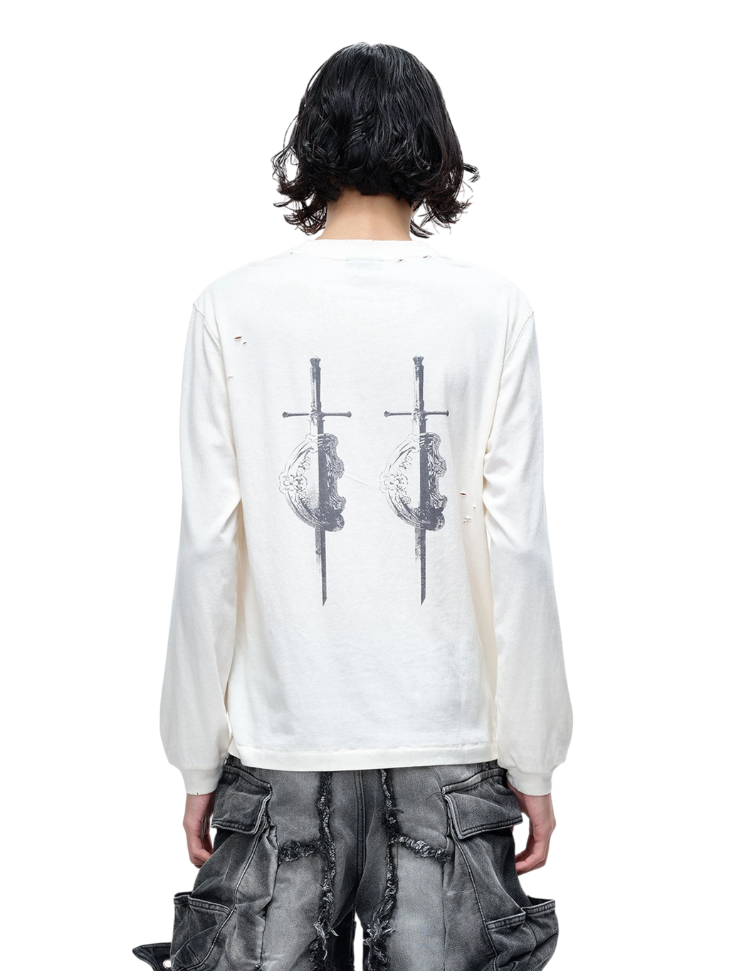 LUMINOUS DAWN SWORD & SHIELD LONG-SLEEVE TEE