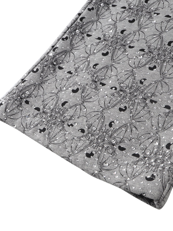 LUMINOUS DAWN DARK PATTERN RHINESTONE PANTS