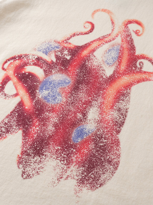 DISCIPLE TWO-TONE PRINTED L/S TEE