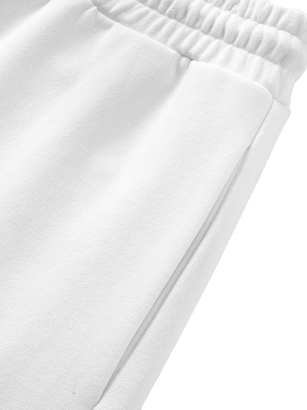 LUMINOUS DAWN ASTRAL LOGO FLOCKED PANTS