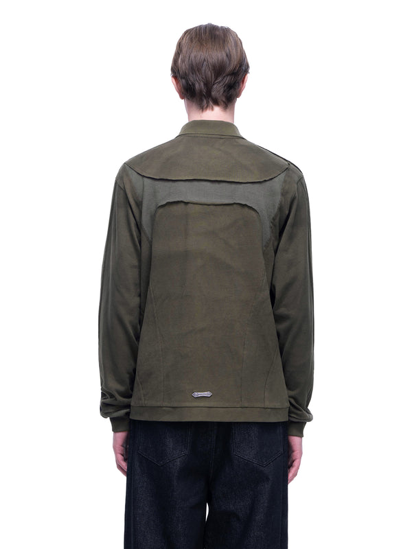 LUMINOUS DAWN STRUCTURED POLO L/S TEE