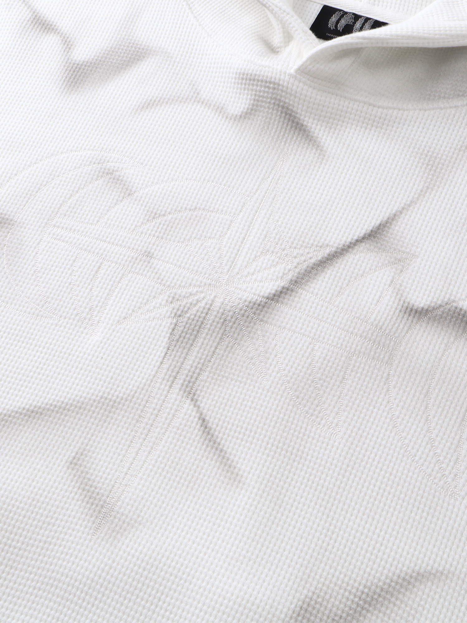 LUMINOUS DAWN EMBROIDERED LOGO HOODIE