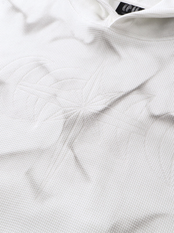 LUMINOUS DAWN EMBROIDERED LOGO HOODIE