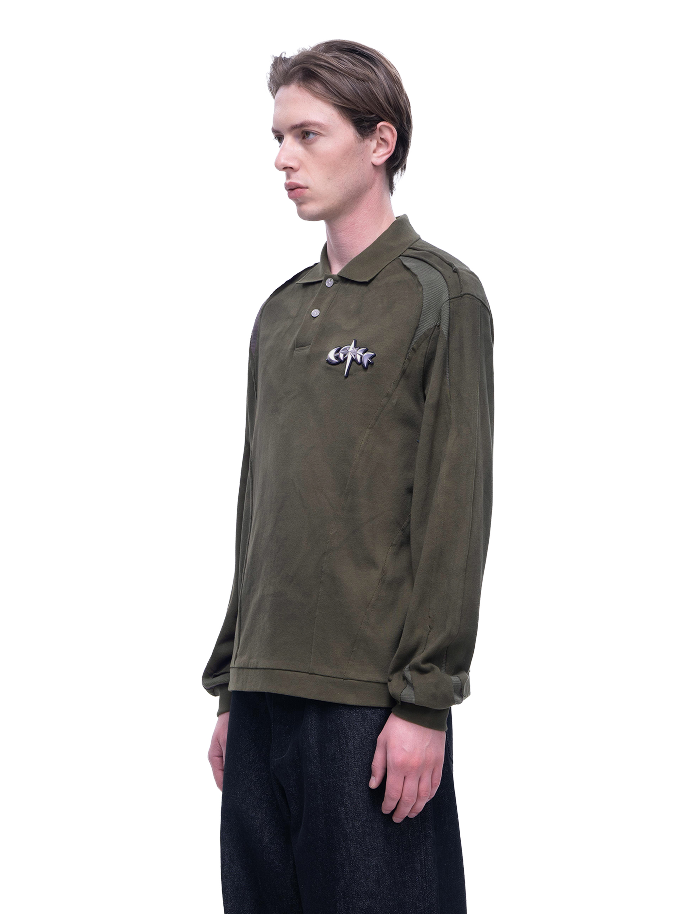 LUMINOUS DAWN STRUCTURED POLO L/S TEE