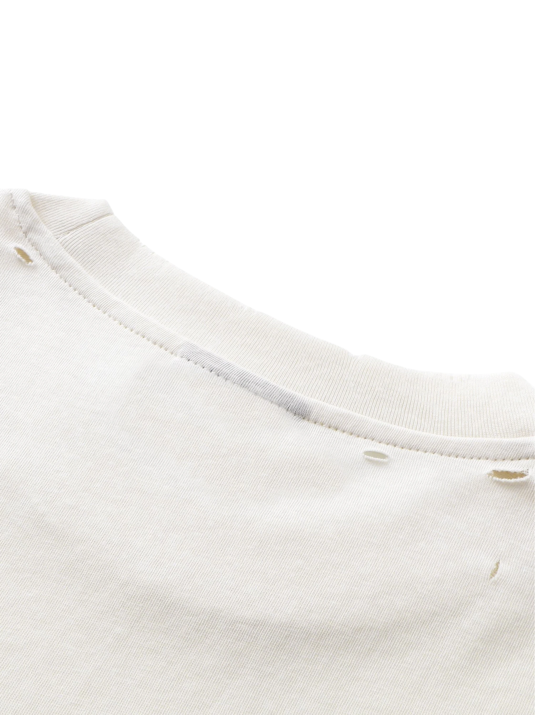 TBHNP Luminous Dawn distressed sword and shield print long-sleeve cotton t-shirt — men's streetwear long sleeve tee