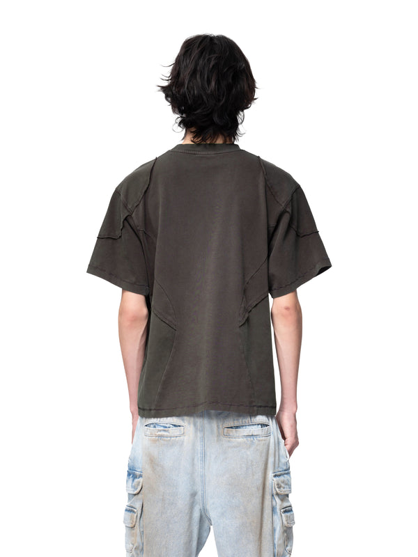DISCIPLE RIBBED PATCHWORK S/S TEE