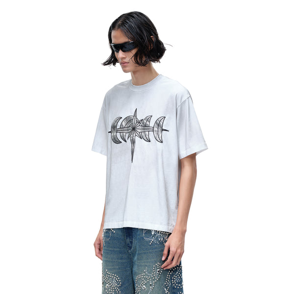 LUMINOUS NIGHT LEATHER PATCH S/S TEE
