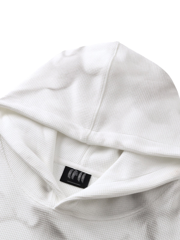 LUMINOUS DAWN EMBROIDERED LOGO HOODIE