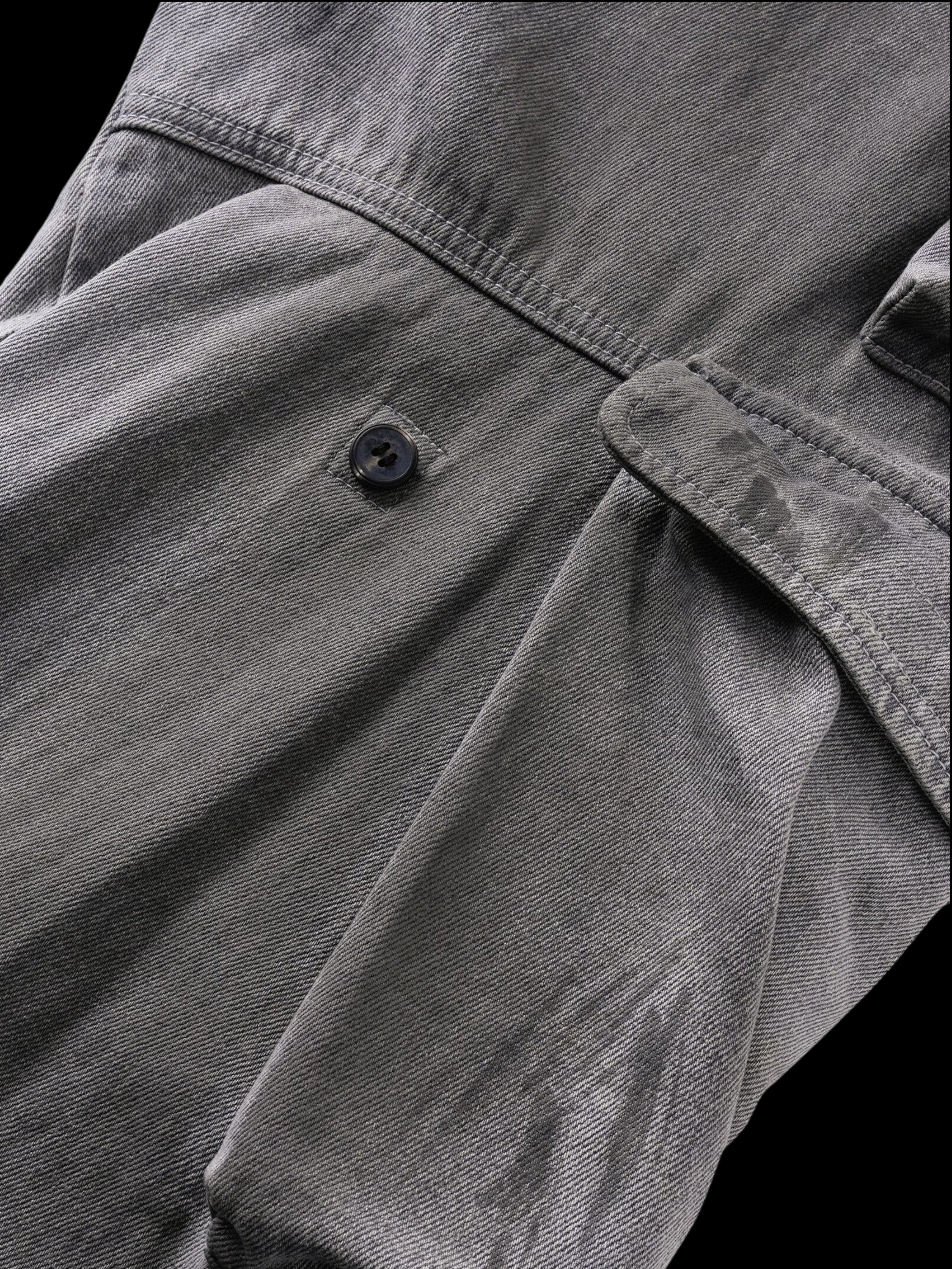 TBHNP Disciple mud-dyed multi-pocket baggy cargo pants — men's streetwear cargo pants
