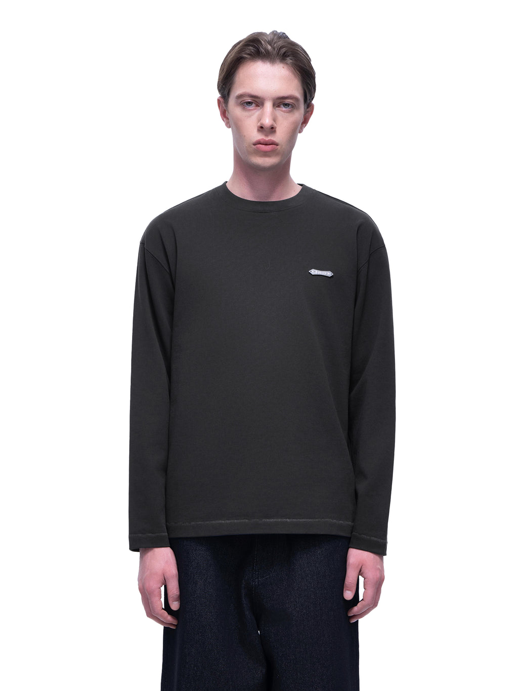 LUMINOUS DAWN FLOCKED L/S TEE
