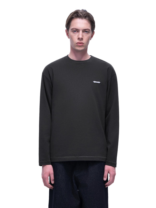 LUMINOUS DAWN FLOCKED L/S TEE