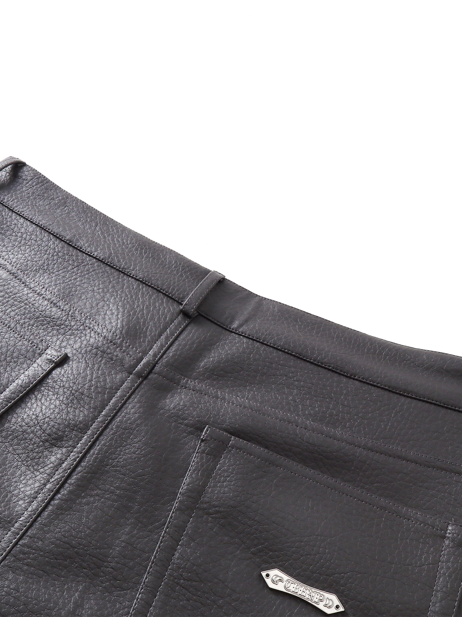 LUMINOUS DAWN  LEATHER SHORTS