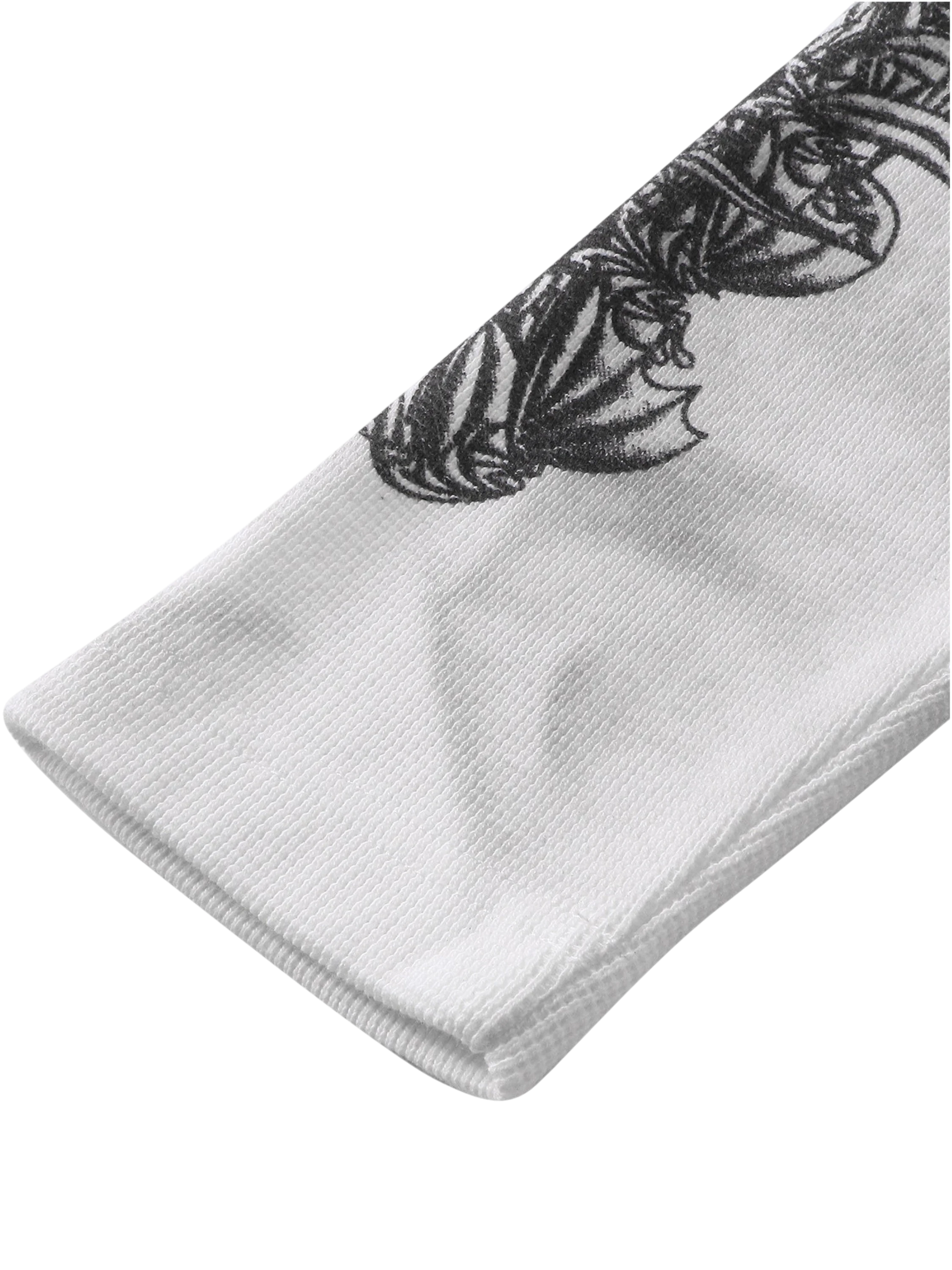 TBHNP Luminous Dawn waffle-knit henley long-sleeve top with metal chest badge — men's streetwear henley