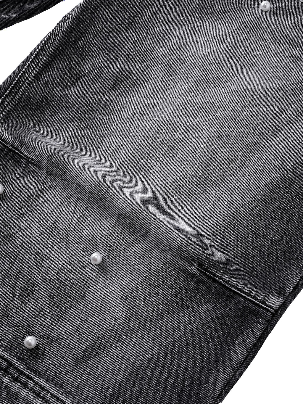  LUMINOUS DAWN KNIGHT PEARL ARMOR CROPPED JEANS