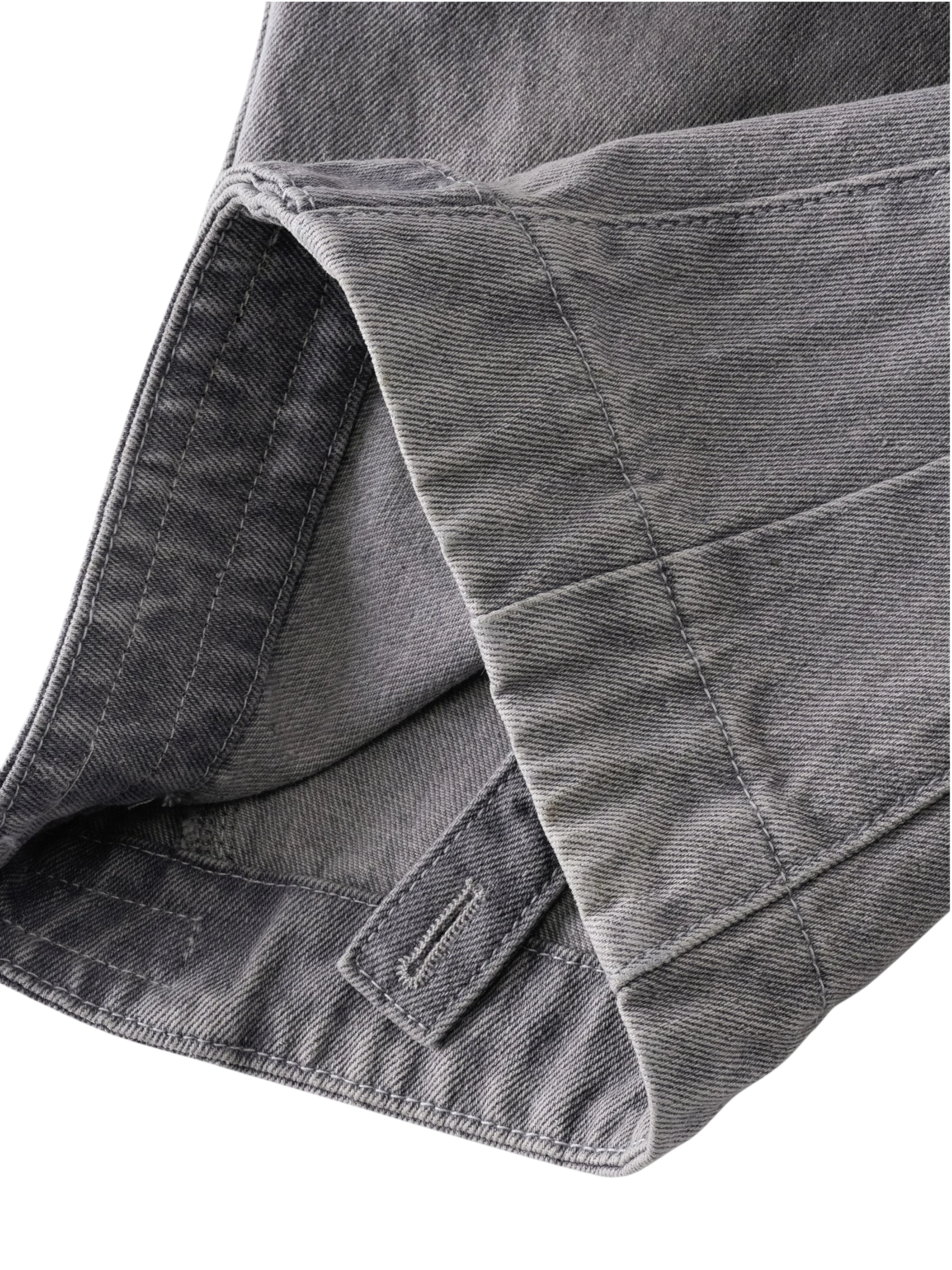 TBHNP Disciple mud-dyed multi-pocket baggy cargo pants — men's streetwear cargo pants
