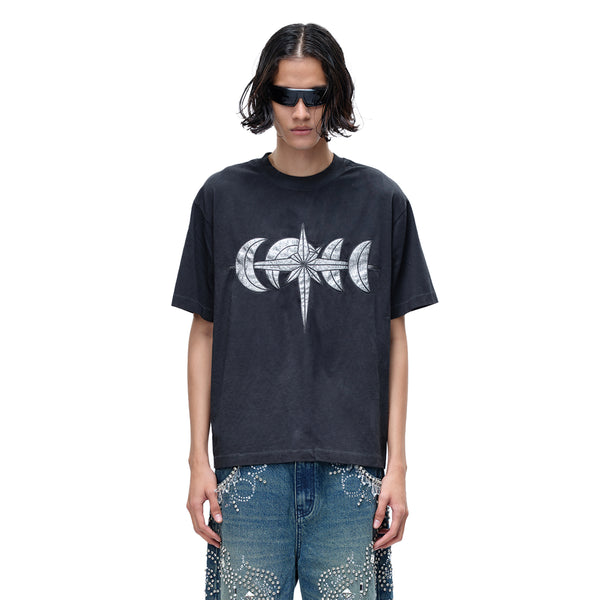 LUMINOUS NIGHT LEATHER PATCH S/S TEE