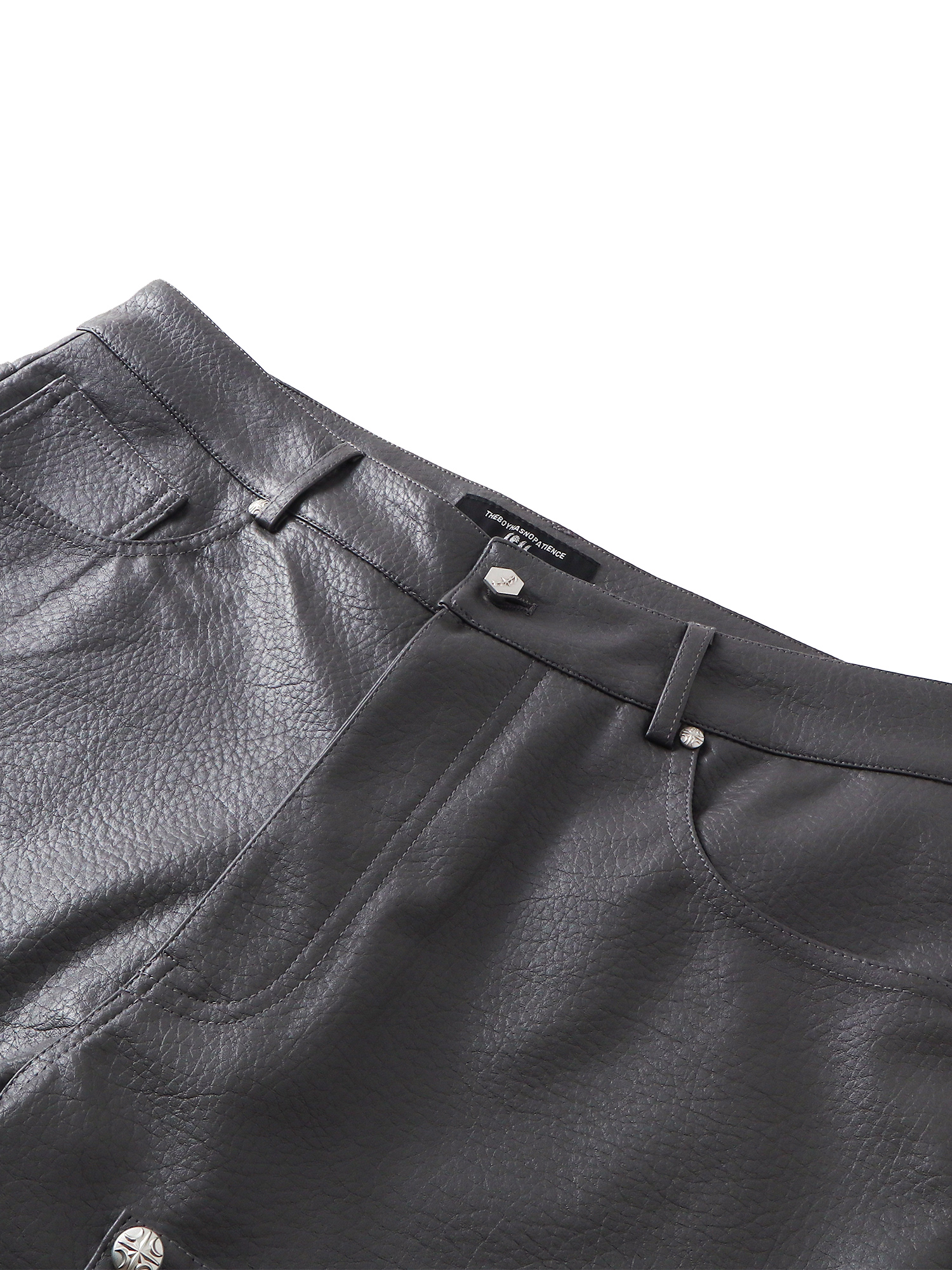 LUMINOUS DAWN  LEATHER SHORTS
