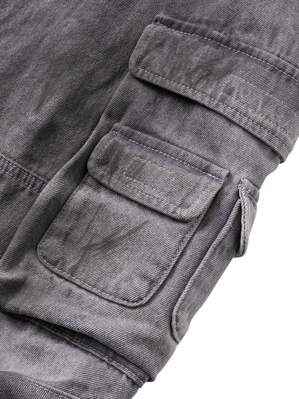 DISCIPLE ADJUSTABLE MULTI-POCKET WIPE DIRTY OVERALLS