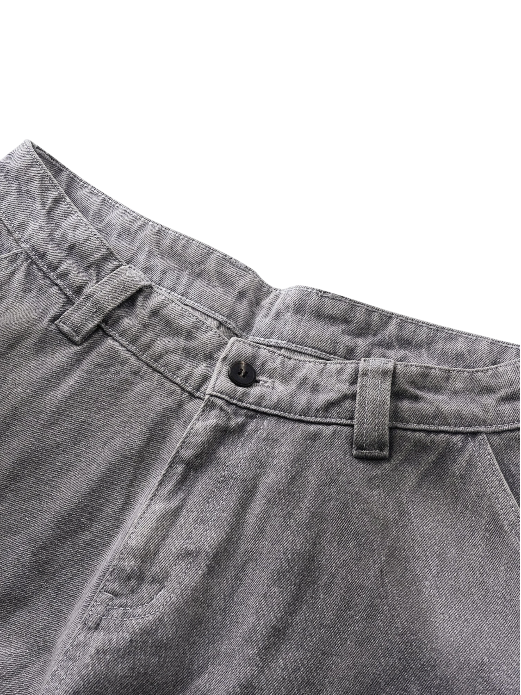 TBHNP Disciple mud-dyed multi-pocket baggy cargo pants — men's streetwear cargo pants