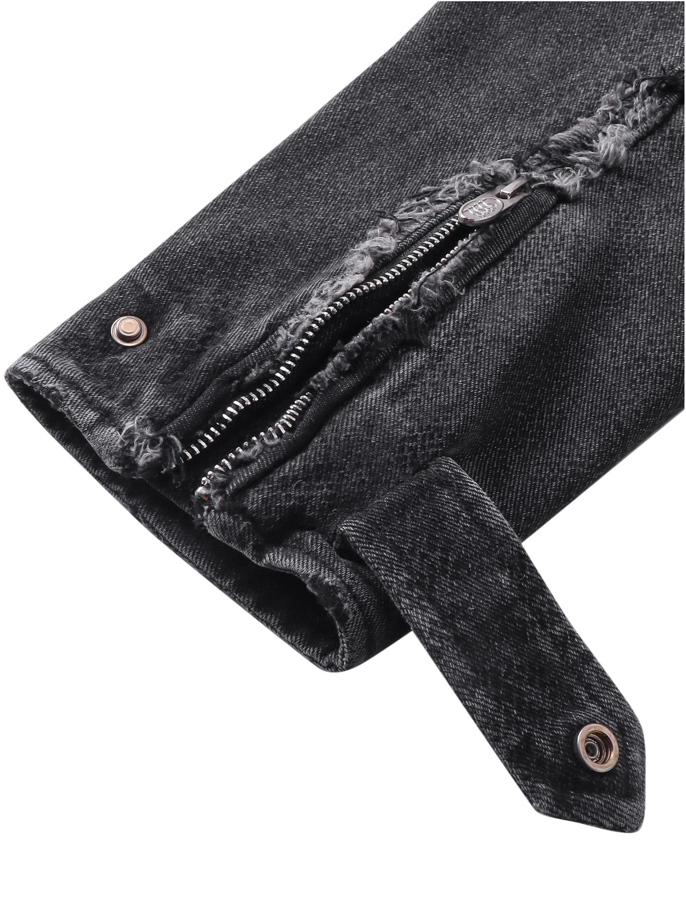 TBHNP Eclipse of the Blood Moon cobra print fur-hood moto jacket, black — men's streetwear jacket