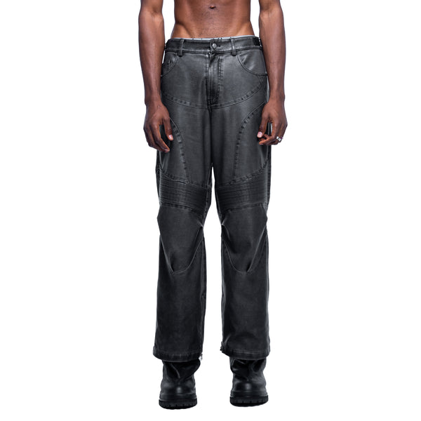 PRINCE OF DARKNESS MOTORCYCLE LEATHER PANTS