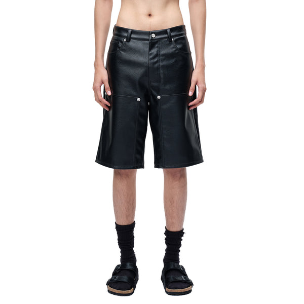 LUMINOUS DAWN  LEATHER SHORTS