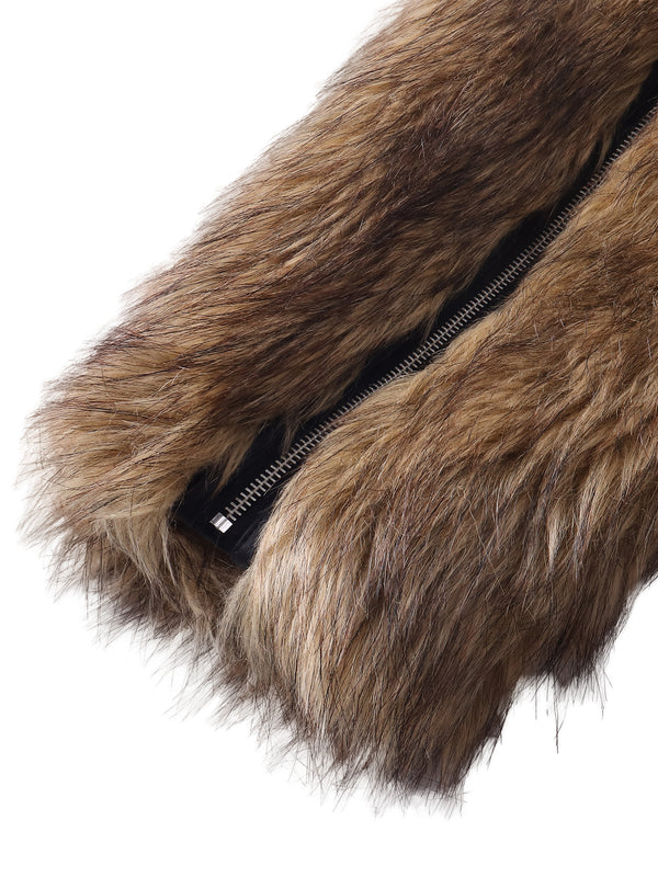 ECLIPSE OF THE BLOOD MOON BOXER FUR COAT
