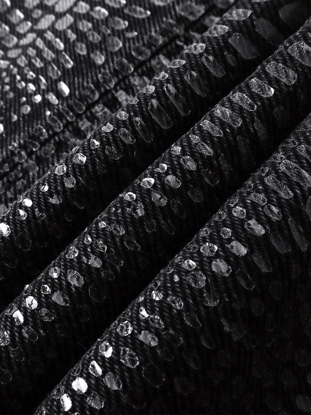 LUMINOUSDAWN FRINGED JEANS