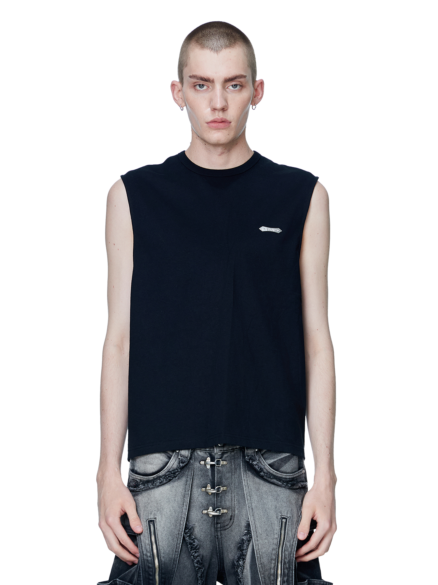 LUMINOUS DAWN ASTRAL METAL LOGO SHADOWBAT VEST