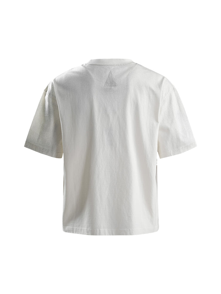 CROSS-SHAPE DISCIPLE PATCHED REFLECTIVE S/S TEE