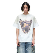 LUMINOUS DAWN ASTRAL KNIGHT DESTROYED S/S TEE