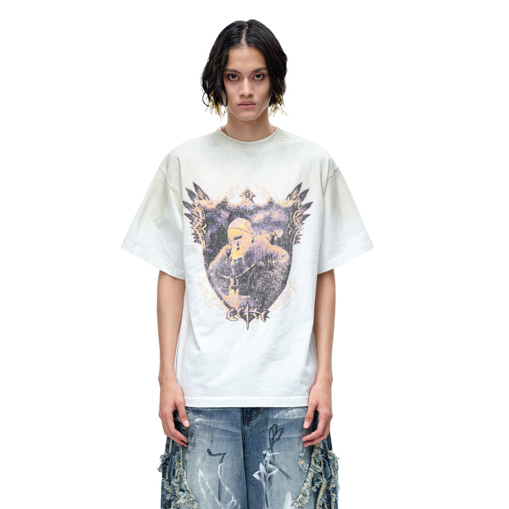 LUMINOUS DAWN ASTRAL KNIGHT DESTROYED S/S TEE