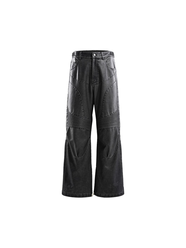 PRINCE OF DARKNESS MOTORCYCLE LEATHER PANTS