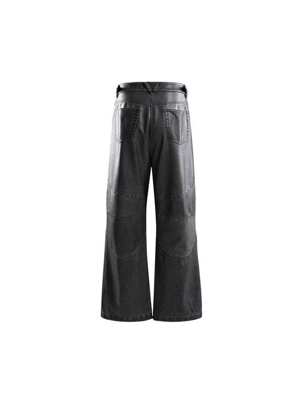 PRINCE OF DARKNESS MOTORCYCLE LEATHER PANTS