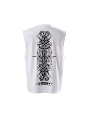 LUMINOUS DAWN ASTRAL METAL LOGO SHADOWBAT VEST