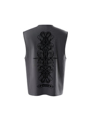 LUMINOUS DAWN ASTRAL METAL LOGO SHADOWBAT VEST