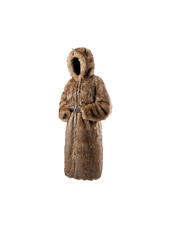 ECLIPSE OF THE BLOOD MOON BOXER FUR COAT