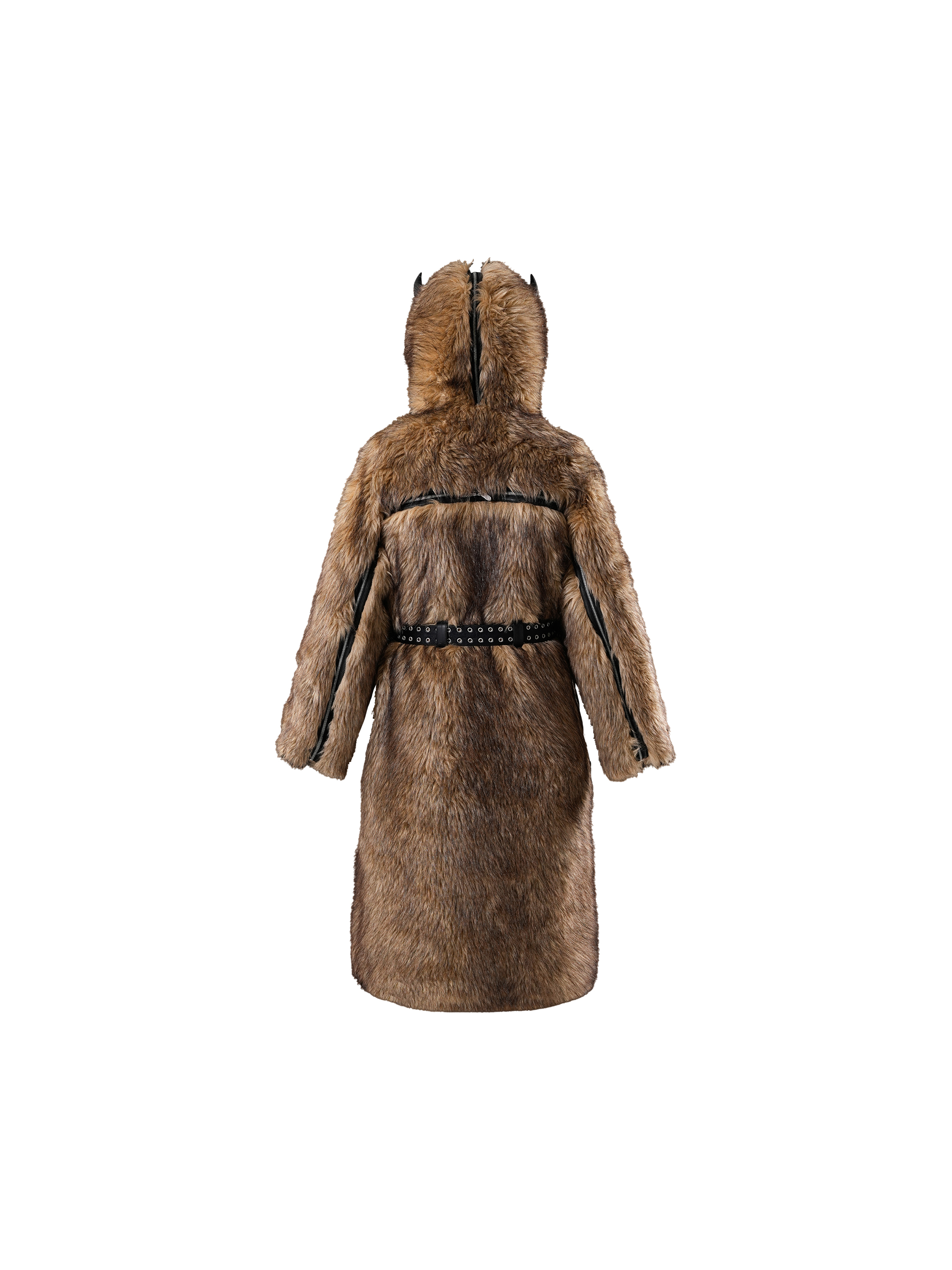 ECLIPSE OF THE BLOOD MOON BOXER FUR COAT