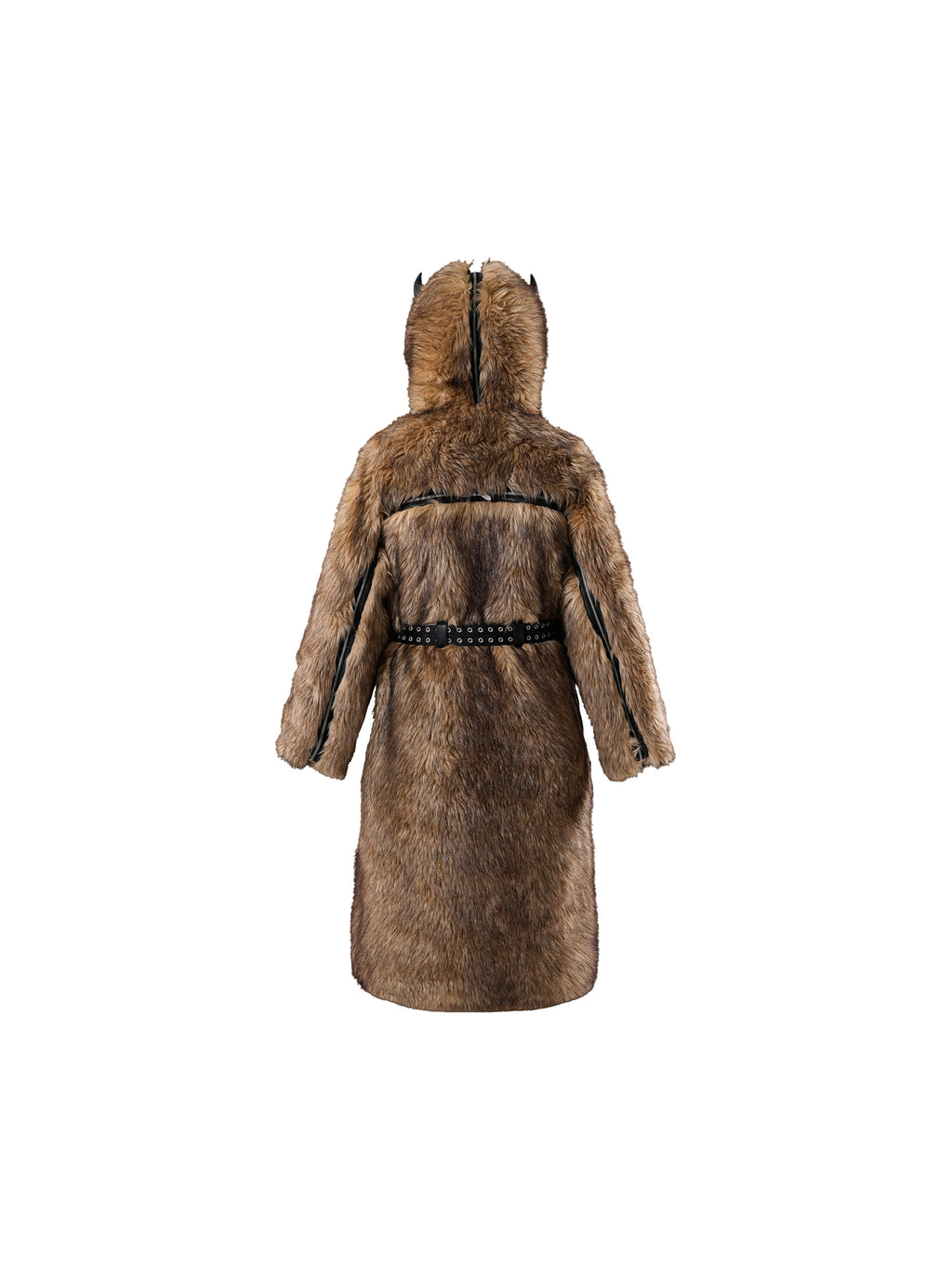 ECLIPSE OF THE BLOOD MOON BOXER FUR COAT
