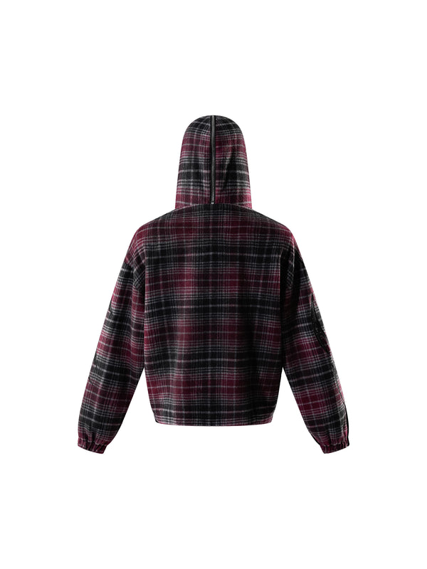 ECLIPSE OF THE BLOOD MOON KNIGHT ZIP-UP HOODIE WOOLEN SHIRT