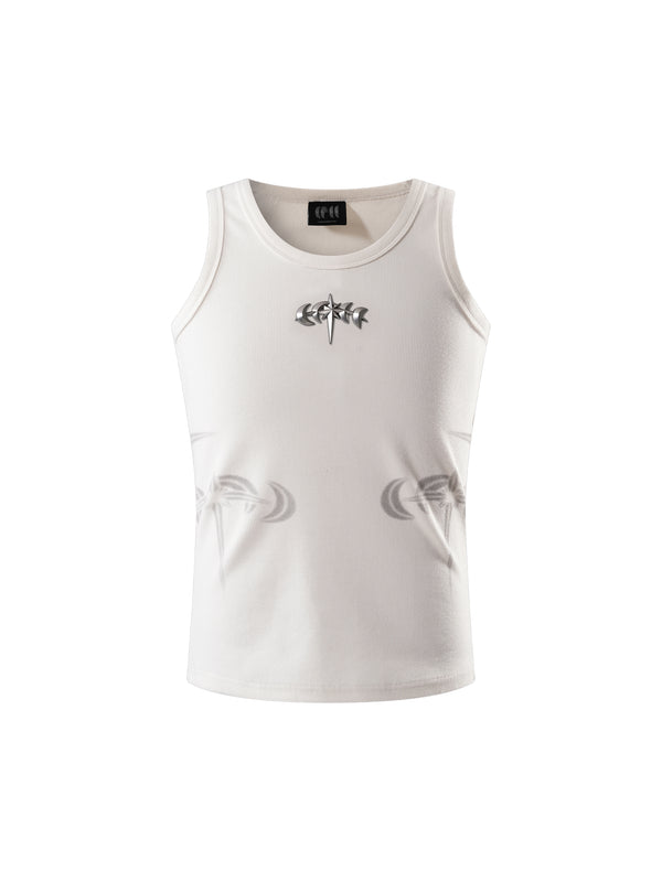 LUMINOUS DAWN ASTRAL METAL LOGO VEST