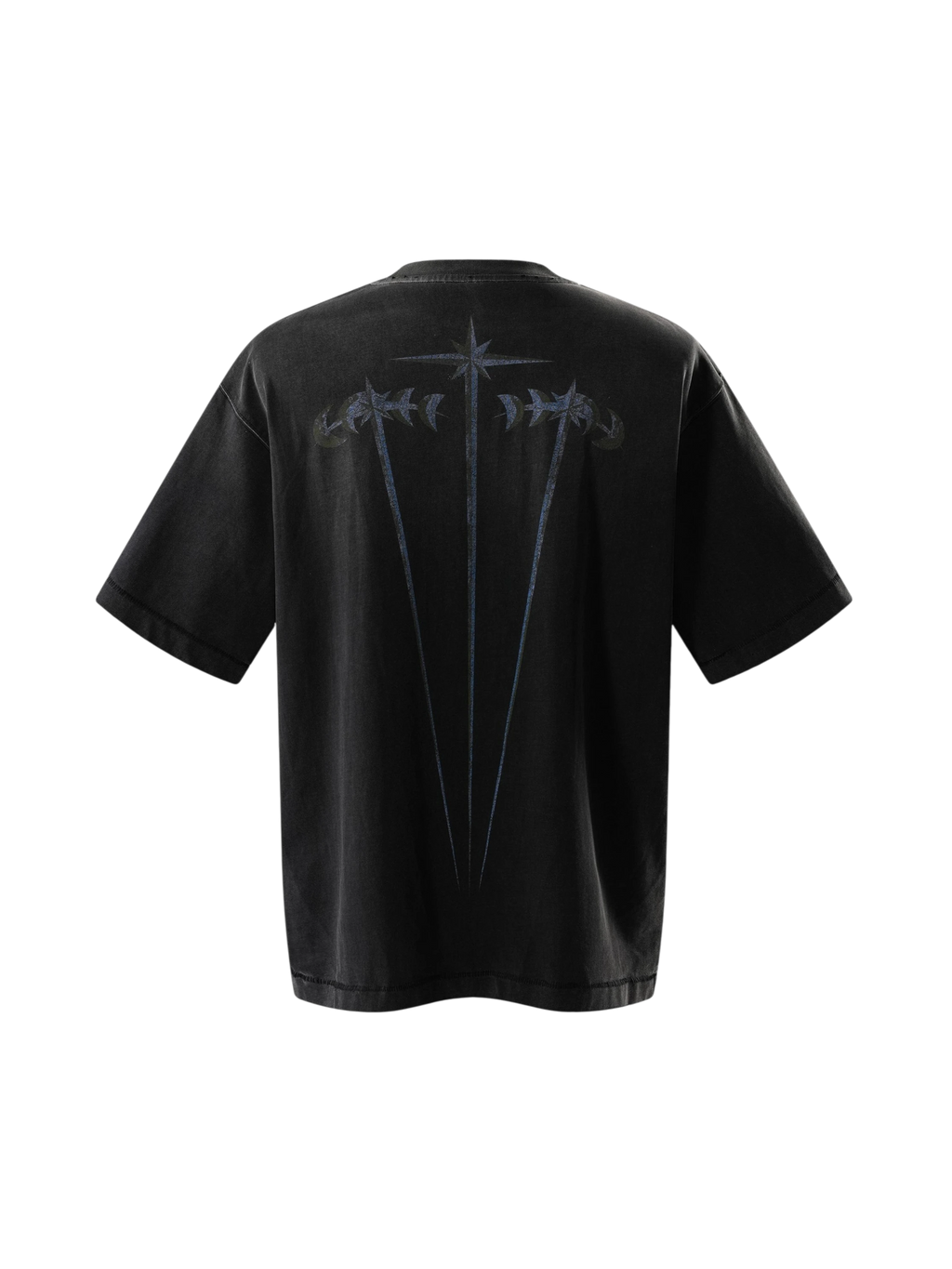 TBHNP Luminous Dawn astral knight distressed t-shirt — men's streetwear graphic tee