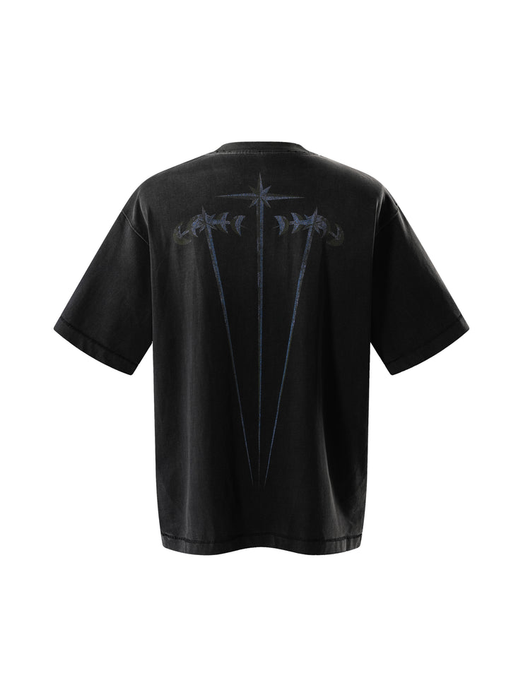 LUMINOUS DAWN ASTRAL KNIGHT DESTROYED S/S TEE