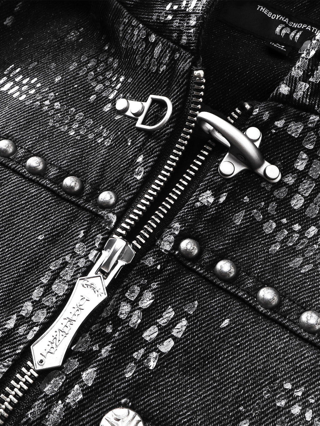 LUMINOUS DAWN FRINGED DENIM HOODEDVEST